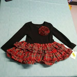 Pippa & Julie plaid and black holiday nwt